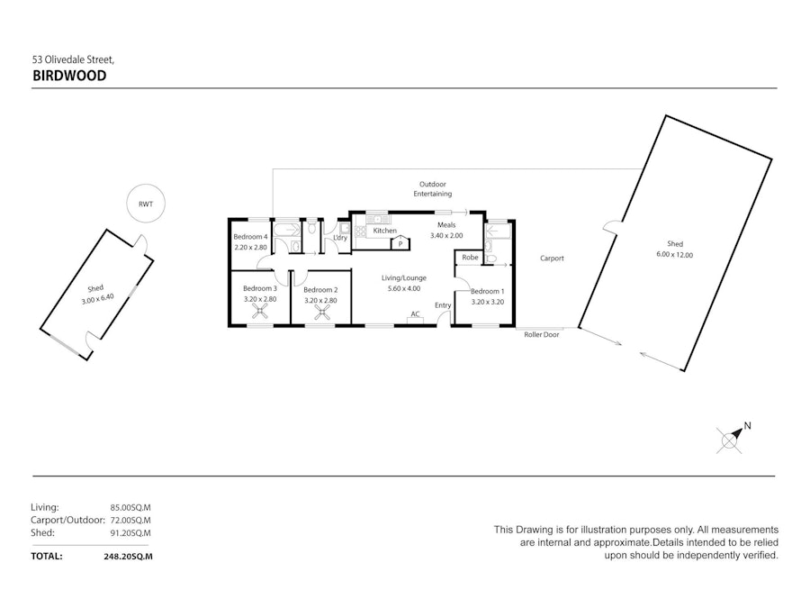 53 Olivedale Street, Birdwood, SA, 5234 - Floorplan 2