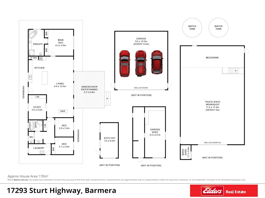 17293 Sturt Highway, Barmera, SA, 5345 - Floorplan 1