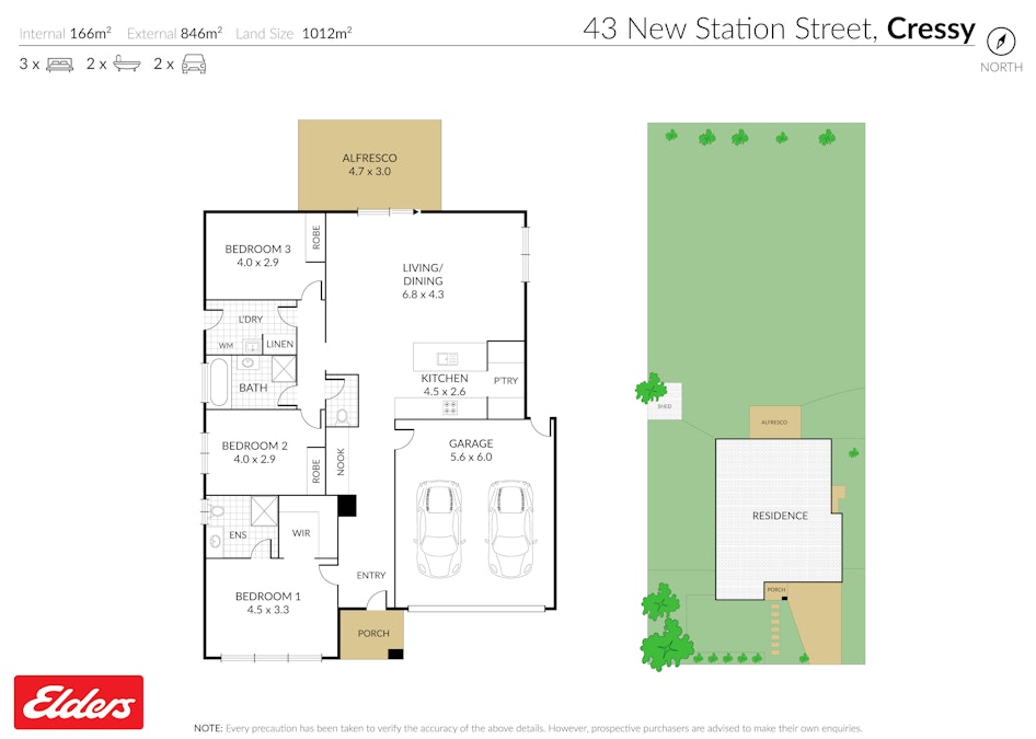 43 New Station Street, Cressy, VIC, 3322 - Floorplan 1