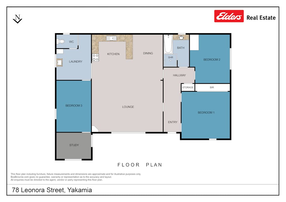 78 Leonora Street, Yakamia, WA, 6330 - Floorplan 1