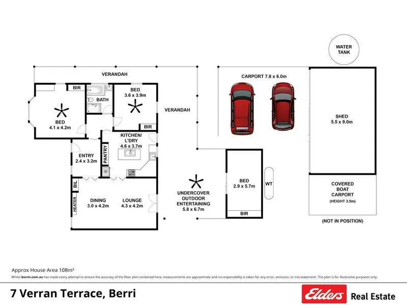 7 Verran Terrace, Berri, SA, 5343 - Floorplan 1