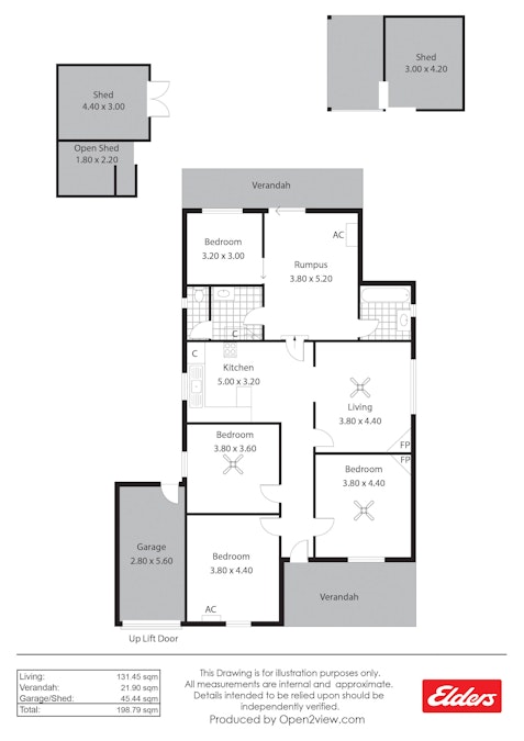 21 Booborowie School Road, Booborowie, SA, 5417 - Floorplan 1