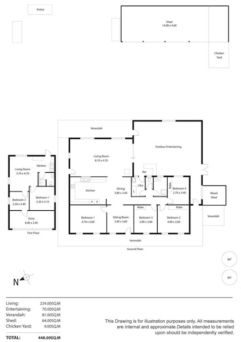 36 Mine Road, Kanmantoo, SA, 5252 - Floorplan 1