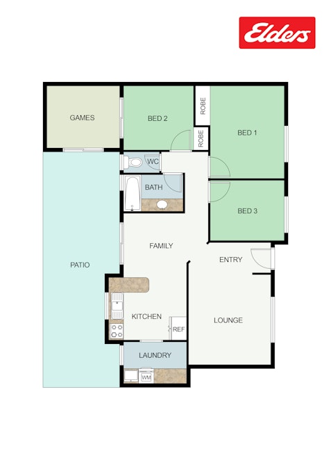 9 Jubilee Drive, Waikiki, WA, 6169 - Floorplan 1