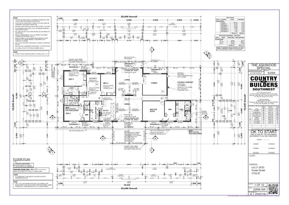 18 Foster Street, Collie, WA, 6225 - Floorplan 1