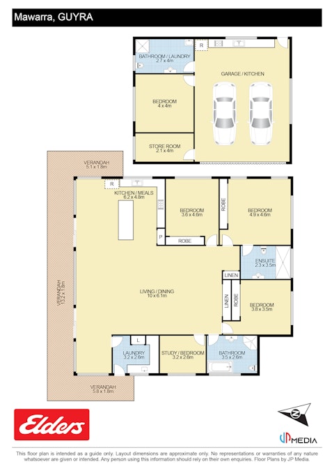 1444 Greenhills Road, Guyra, NSW, 2365 - Floorplan 1