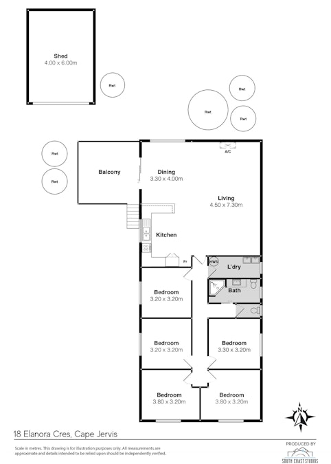 18 Elanora Crescent, Cape Jervis, SA, 5204 - Floorplan 1