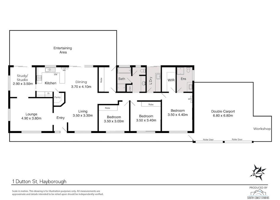 1 Dutton Street, Hayborough, SA, 5211 - Floorplan 1