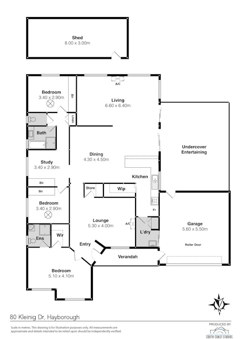 80 Kleinig Drive, Hayborough, SA, 5211 - Floorplan 1