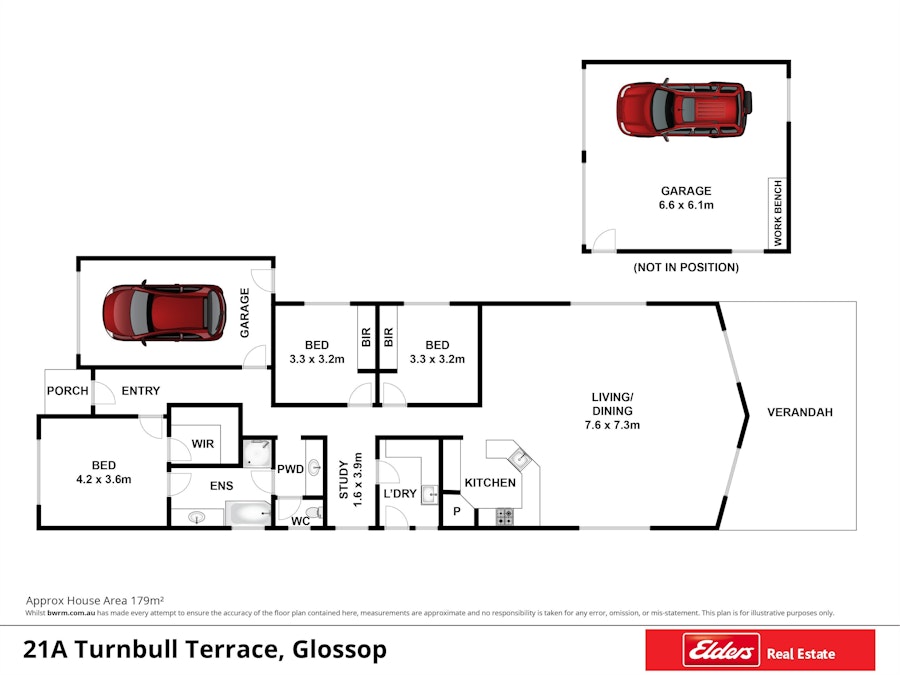 21A Turnbull Terrace, Glossop, SA, 5344 - Floorplan 1