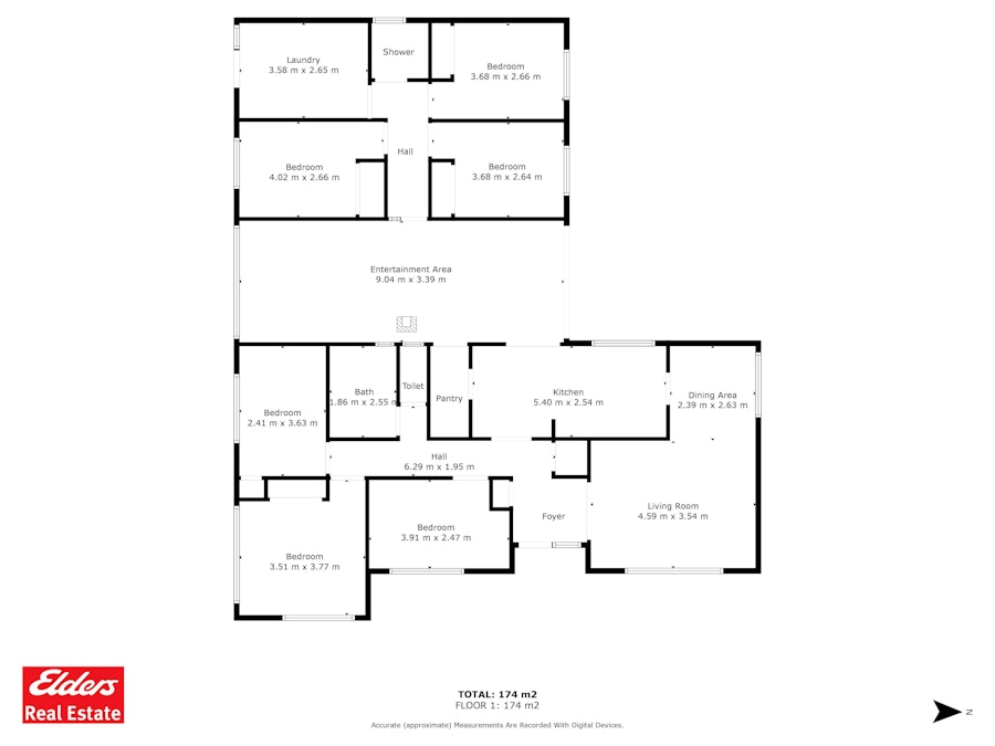 40 Fifth Street, Cleve, SA, 5640 - Floorplan 1