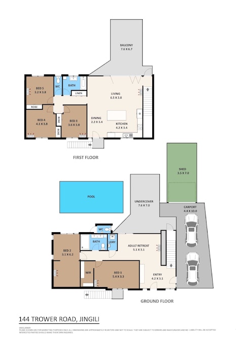 144 Trower Road, Jingili, NT, 0810 - Floorplan 1