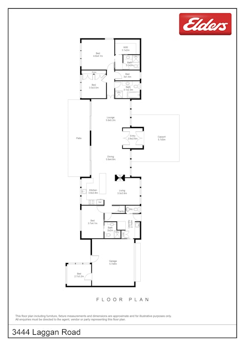 3444 Laggan Road, Crookwell, NSW, 2583 - Floorplan 1