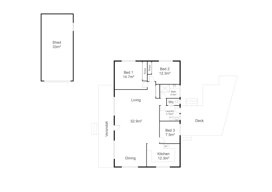 22 Village Way, Macs Cove, VIC, 3723 - Floorplan 1