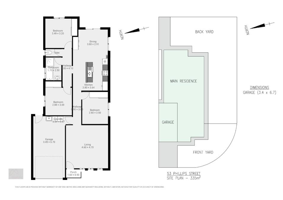 53 Phillips Street, Whyalla Stuart, SA, 5608 - Floorplan 1