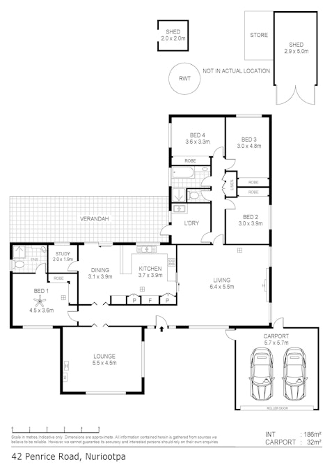 42 Penrice Road, Nuriootpa, SA, 5355 - Floorplan 1