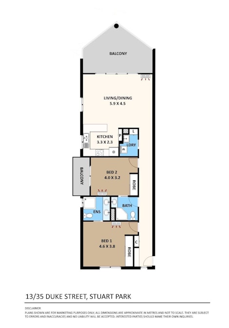 13/35 Duke Street, Stuart Park, NT, 0820 - Floorplan 1