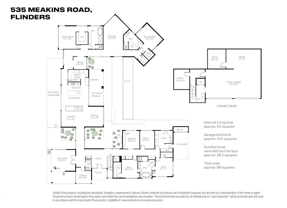 535 Meakins Road, Flinders, VIC, 3929 - Floorplan 1