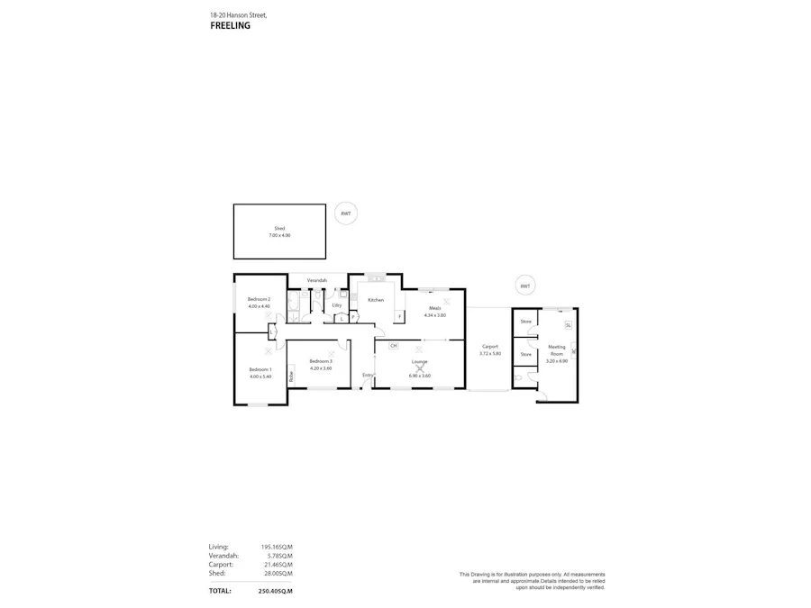 18-20 Hanson Street, Freeling, SA, 5372 - Floorplan 1