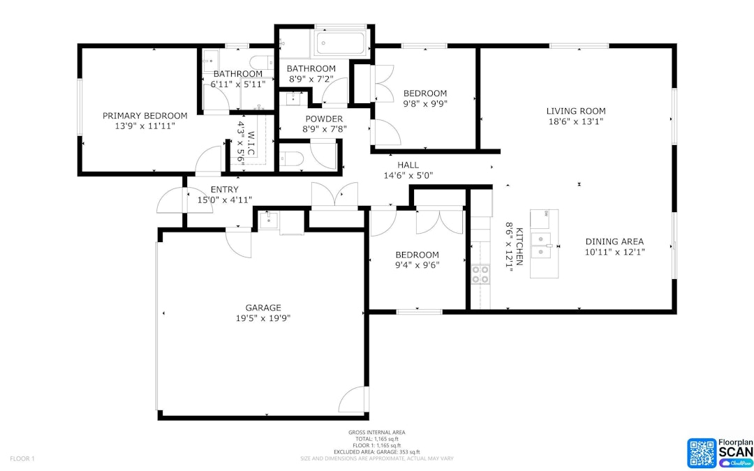 9/154 Geaney Lane, Deeragun, QLD, 4818 - Floorplan 1