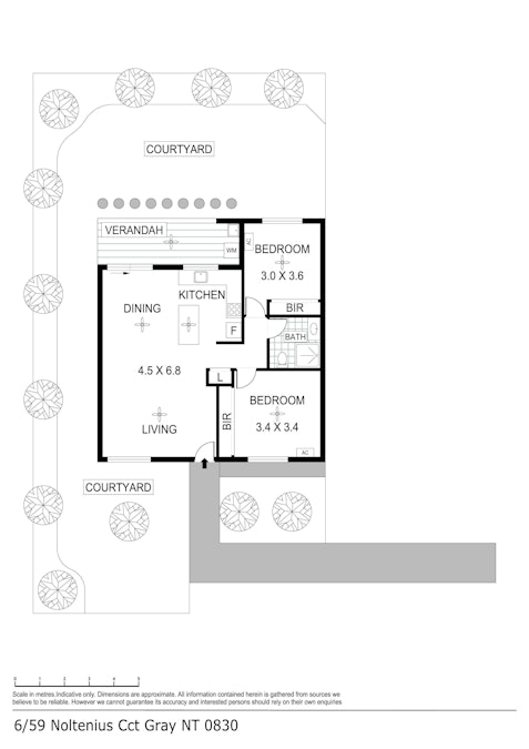 6/59 Noltenius Circuit, Gray, NT, 0830 - Floorplan 1