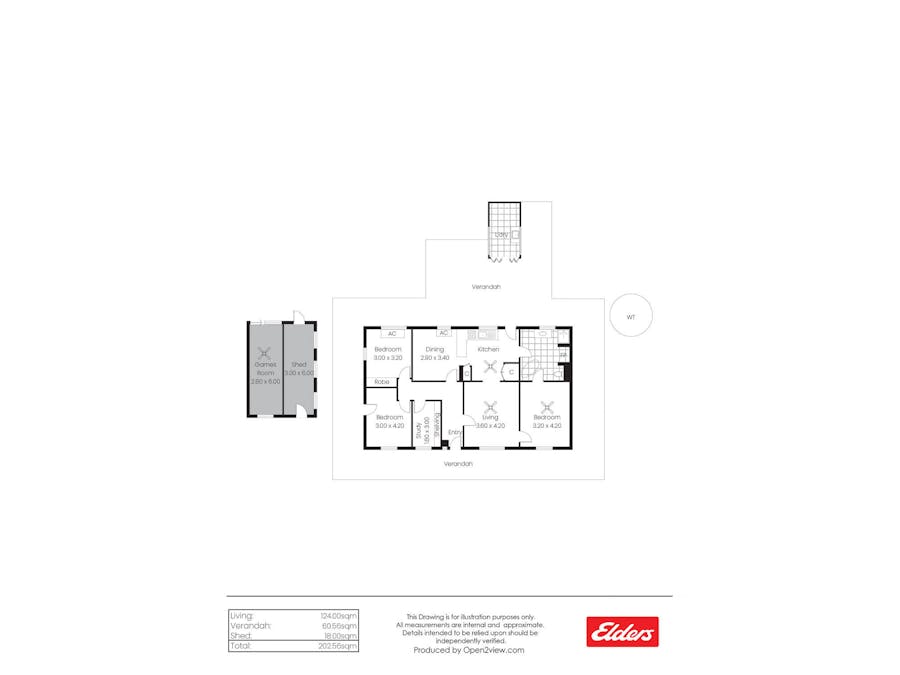 7 Helston Street, Burra, SA, 5417 - Floorplan 1