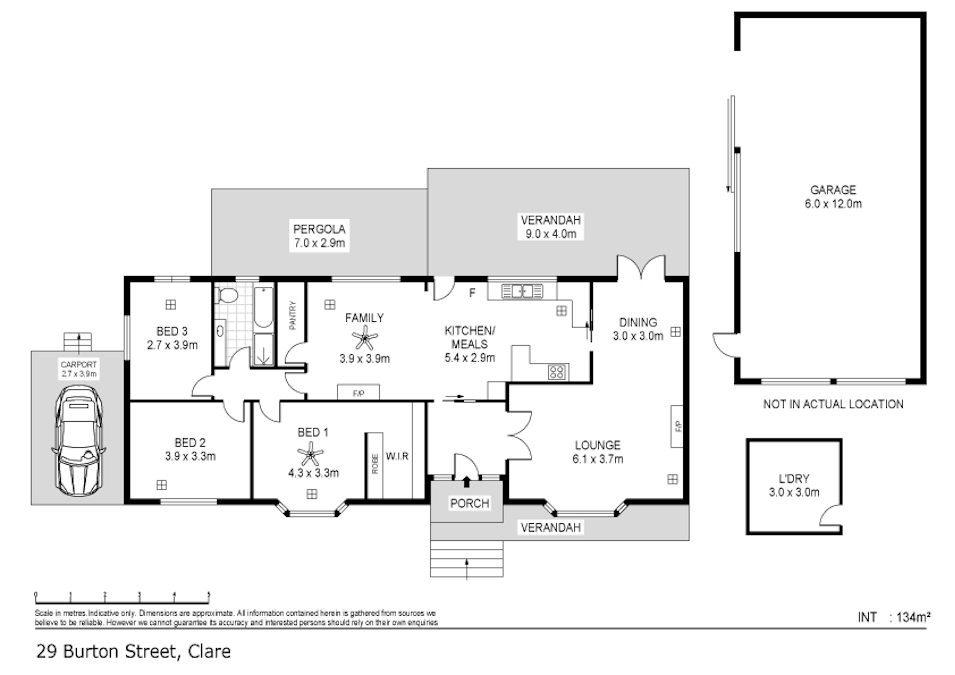 29 Burton Street, Clare, SA, 5453 - Floorplan 1