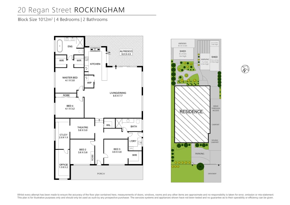 20 Regan Street, Rockingham, WA, 6168 - Floorplan 1