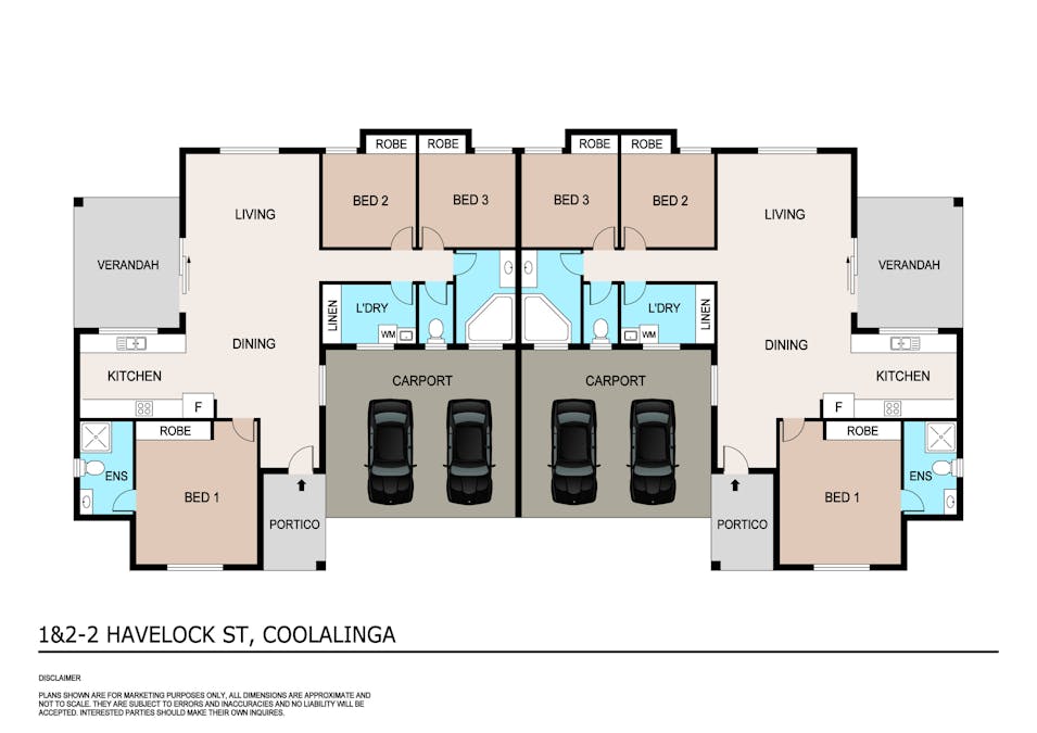 2/2 Havelock Street, Coolalinga, NT, 0839 - Floorplan 1