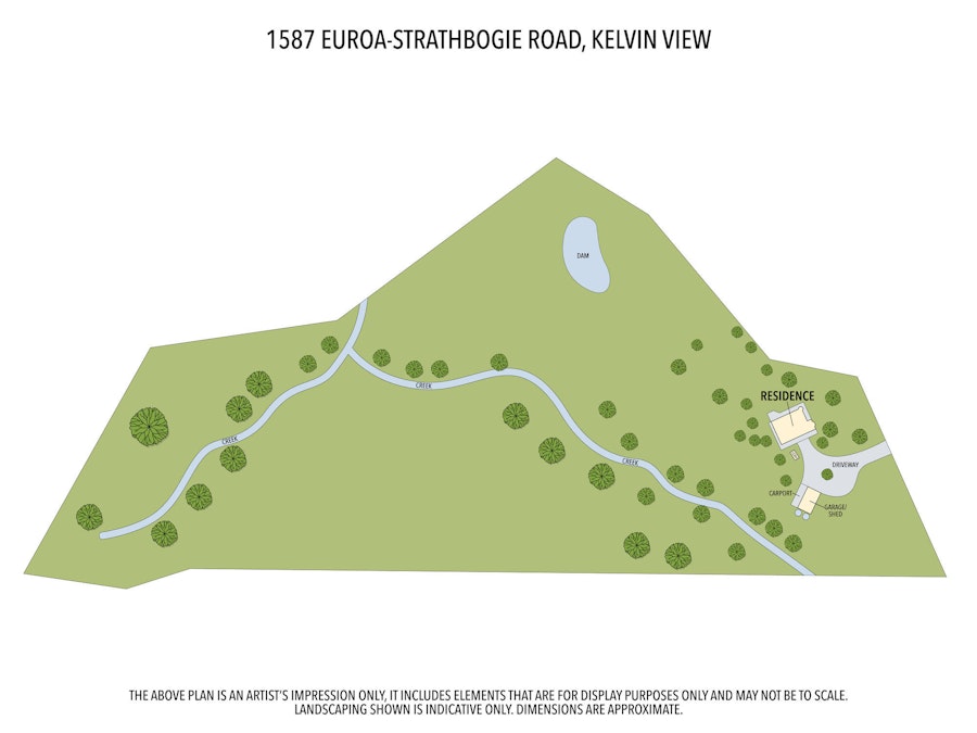 1587 Euroa-Strathbogie Road, Kelvin View, VIC, 3666 - Floorplan 2