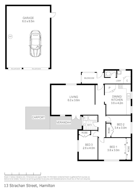 13 Strachan Street, Hamilton, VIC, 3300 - Floorplan 1