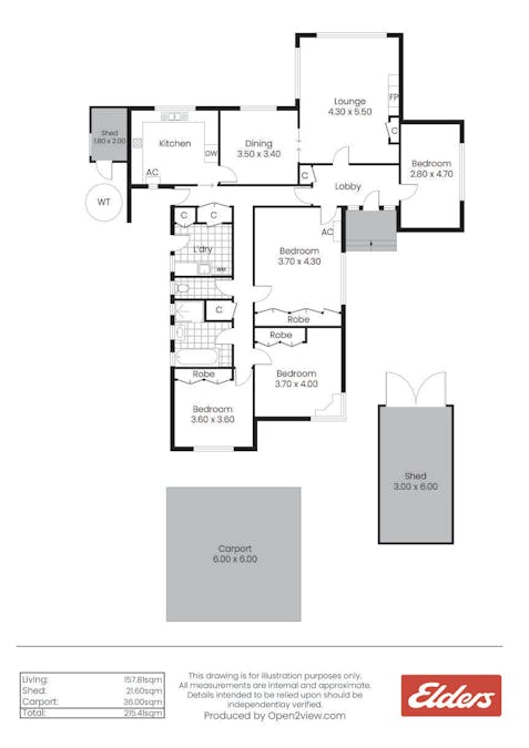 5 Webb Street, Clare, SA, 5453 - Floorplan 1