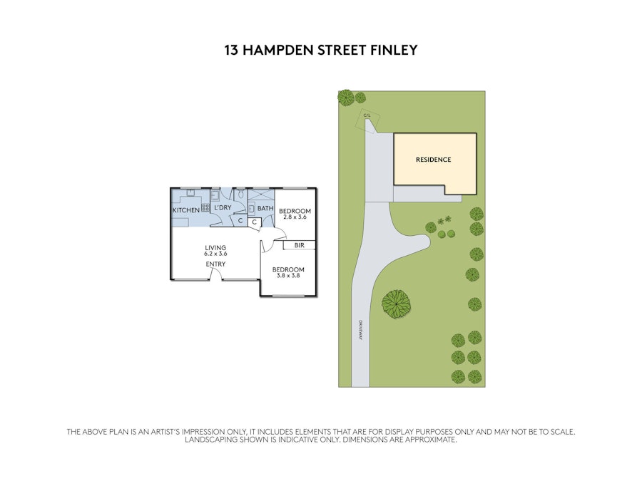 13 Hampden Street, Finley, NSW, 2713 - Floorplan 1