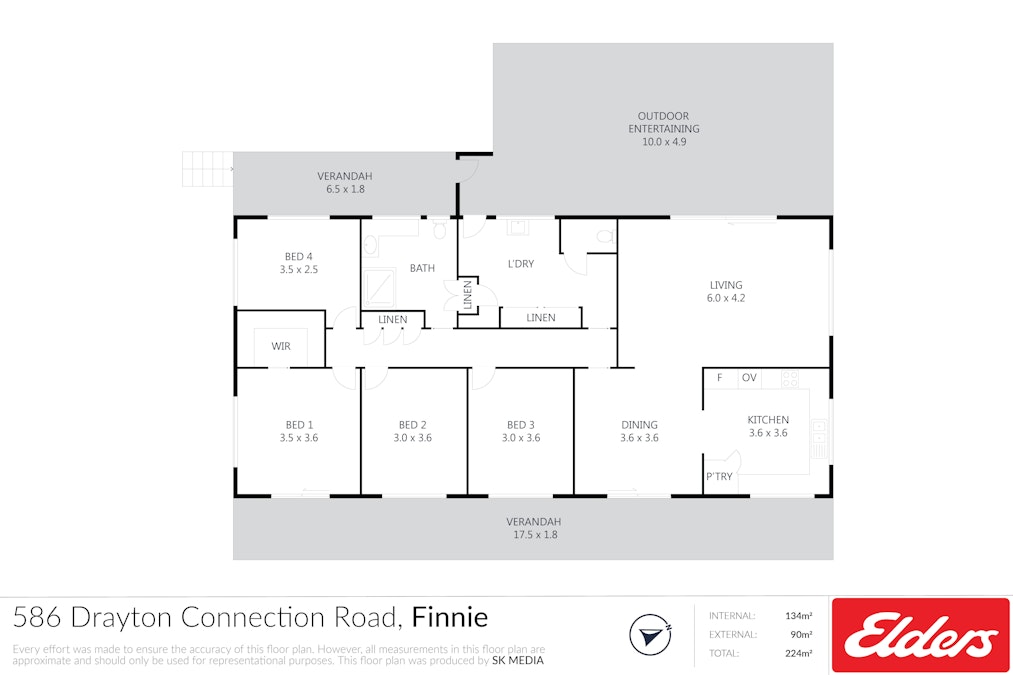 586 Drayton Connection Road, Drayton, QLD, 4350 - Floorplan 1