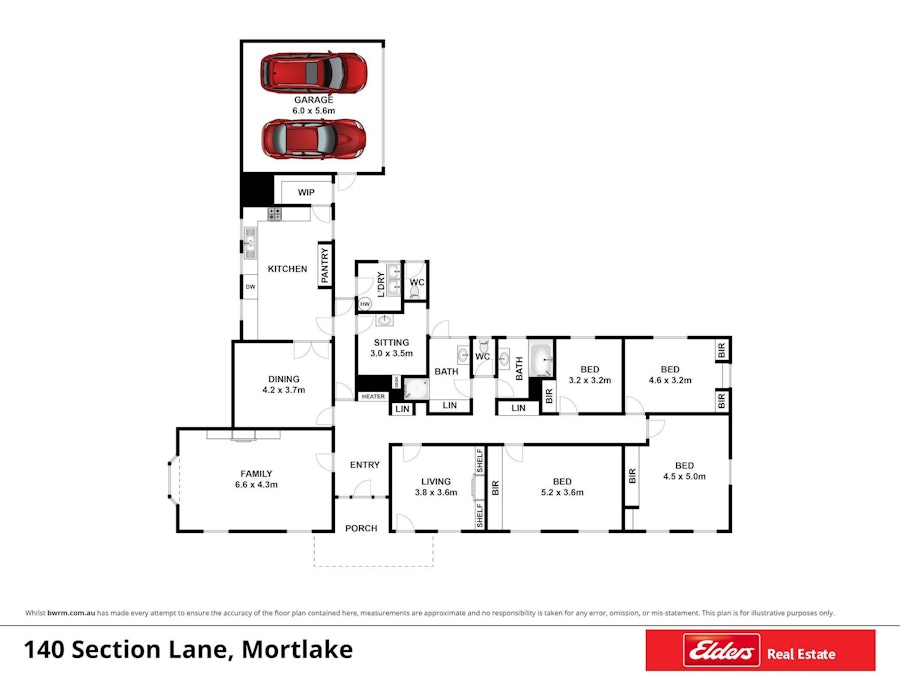 140 Section Lane, Mortlake, VIC, 3272 - Floorplan 1