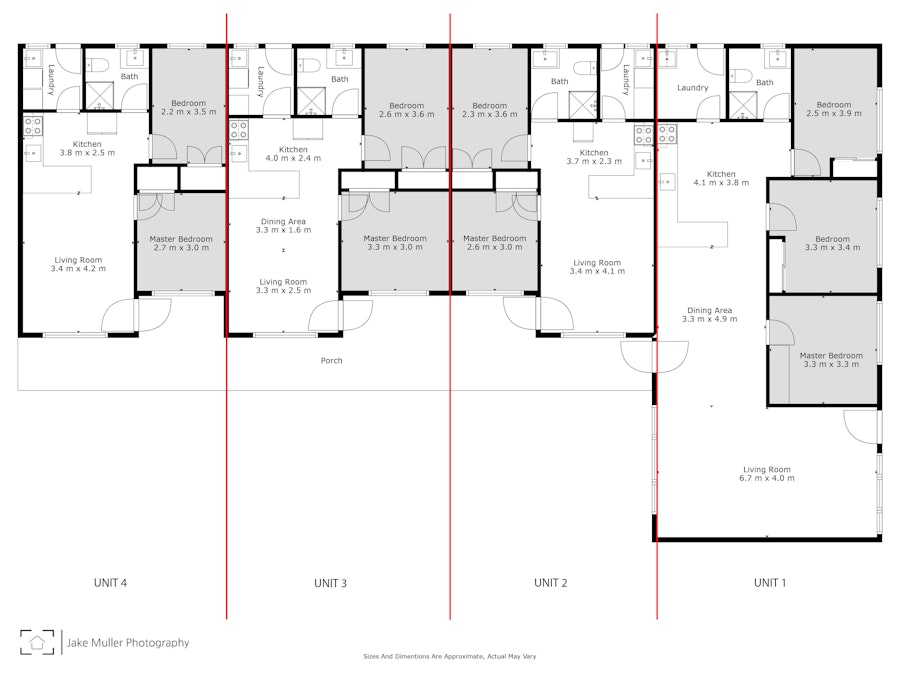 1-4/3 Lacepede Street, Mount Gambier, SA, 5290 - Floorplan 1