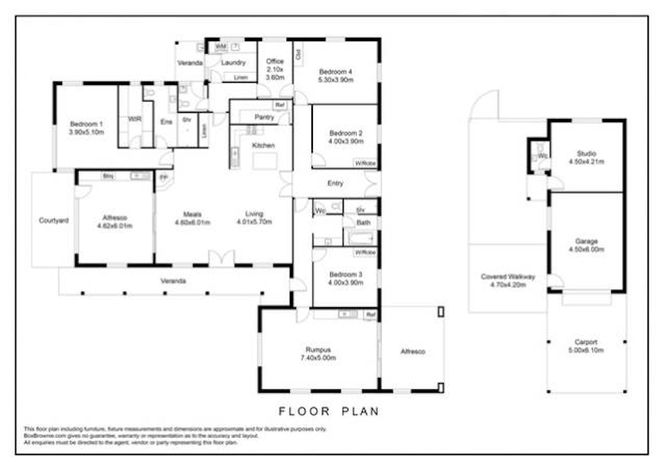 20 Sturt Street, Robe, SA, 5276 - Floorplan 1