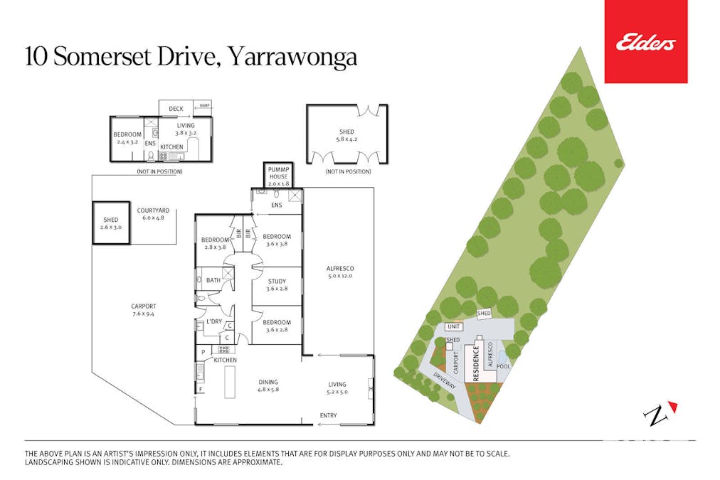 10 Somerset Drive, Yarrawonga, VIC, 3730 - Floorplan 1