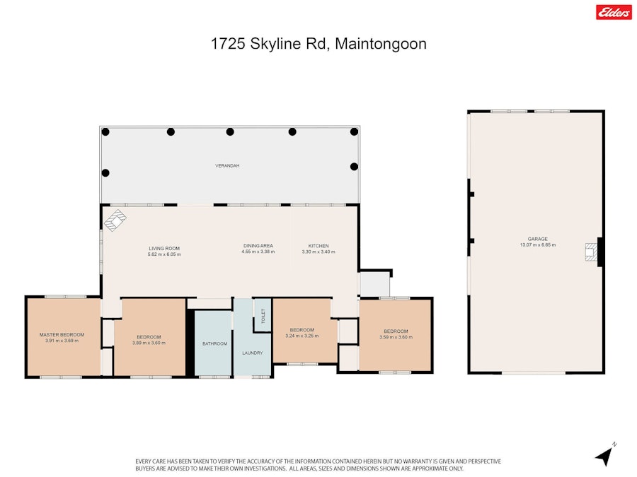 1725 Skyline Road, Maintongoon, VIC, 3714 - Floorplan 1