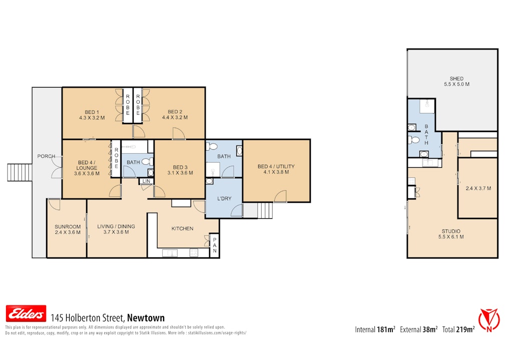 145 Holberton Street, Newtown, QLD, 4350 - Floorplan 1