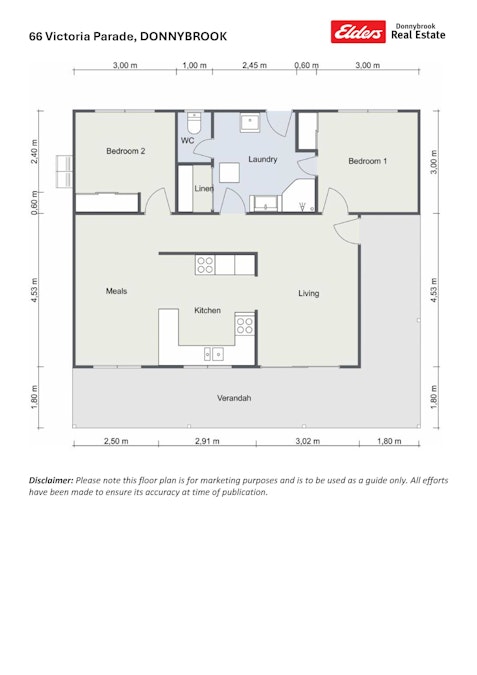 66 Victoria Parade, Donnybrook, WA, 6239 - Floorplan 1