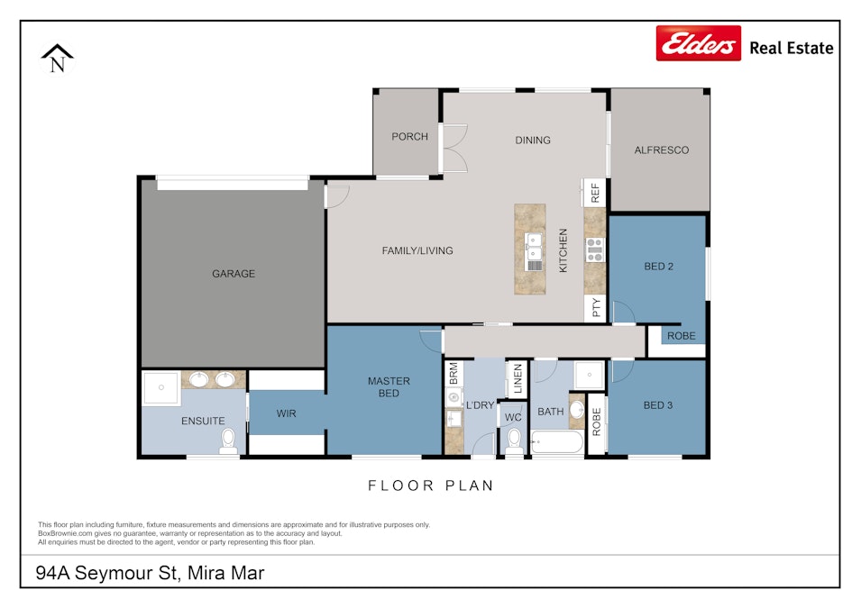 94A Seymour Street, Mira Mar, WA, 6330 - Floorplan 1