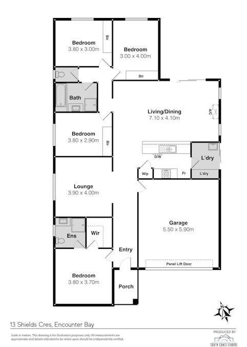 13 Shields Crescent, Encounter Bay, SA, 5211 - Floorplan 1