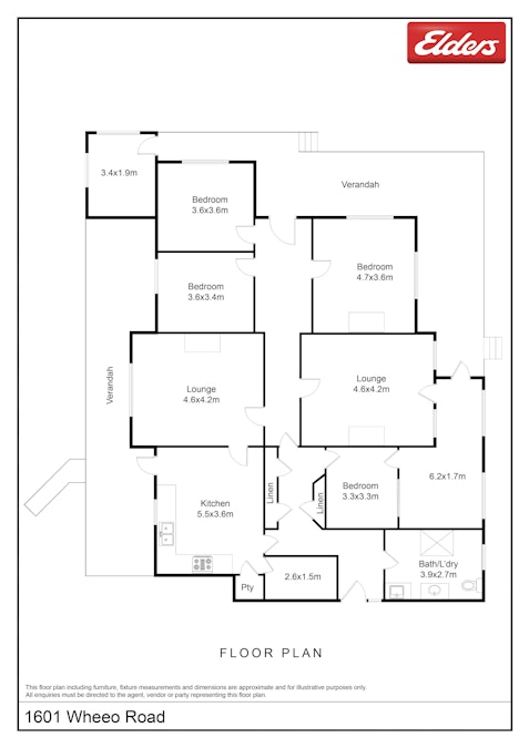 1601 Wheeo Road, Crookwell, NSW, 2583 - Floorplan 1