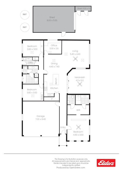 4 Jonathon Street, Clare, SA, 5453 - Floorplan 1