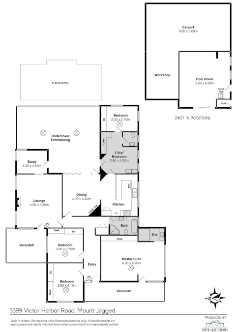 3399 Victor Harbor Road, Mount Jagged, SA, 5211 - Floorplan 1