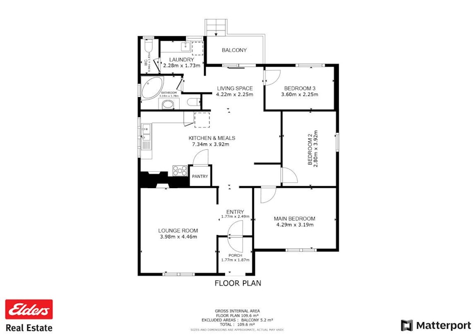 2 Folewood Road, Toodyay, WA, 6566 - Floorplan 1