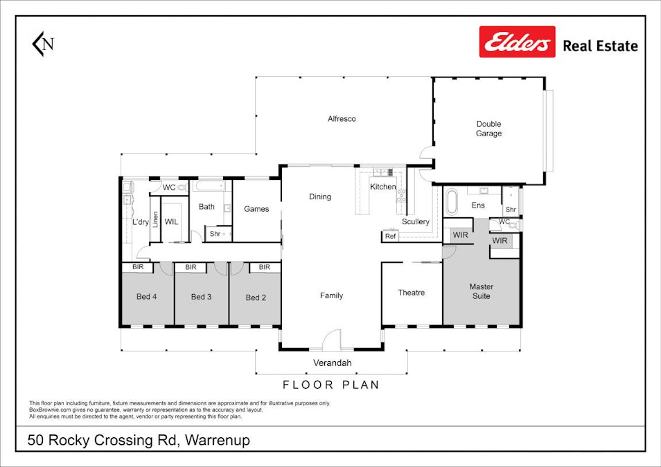 50 Rocky Crossing Road, Warrenup, WA, 6330 - Floorplan 1