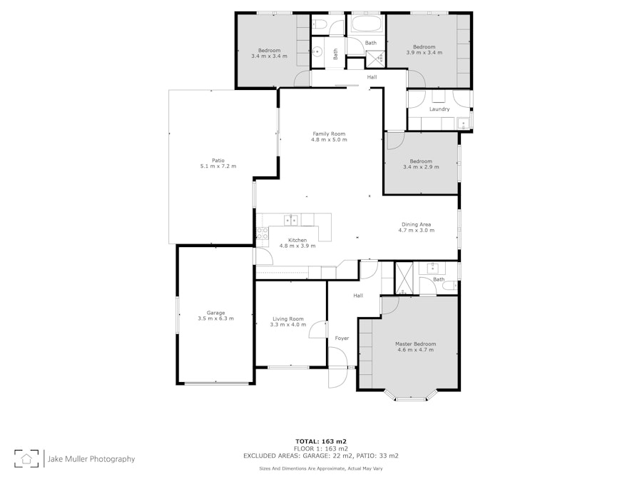 4 Warrick Close, Mount Gambier, SA, 5290 - Floorplan 1