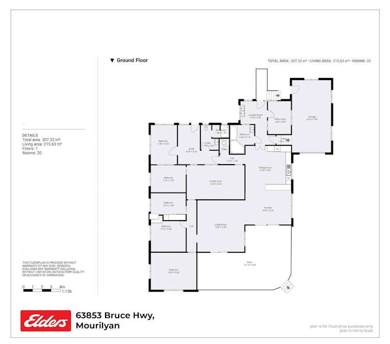 63853 Bruce Highway, Mourilyan, QLD, 4858 - Floorplan 1